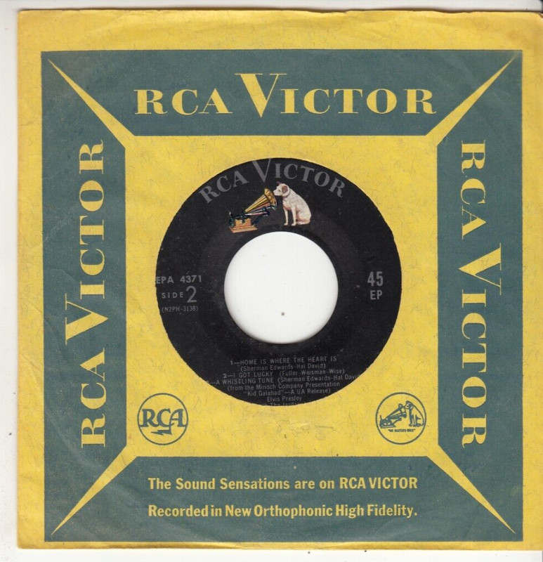 ELVIS PRESLEY - KING OF THE WHOLE WIDE WORLD EP - ORIGINAL RCA VICTOR EP - 1962 gallery
