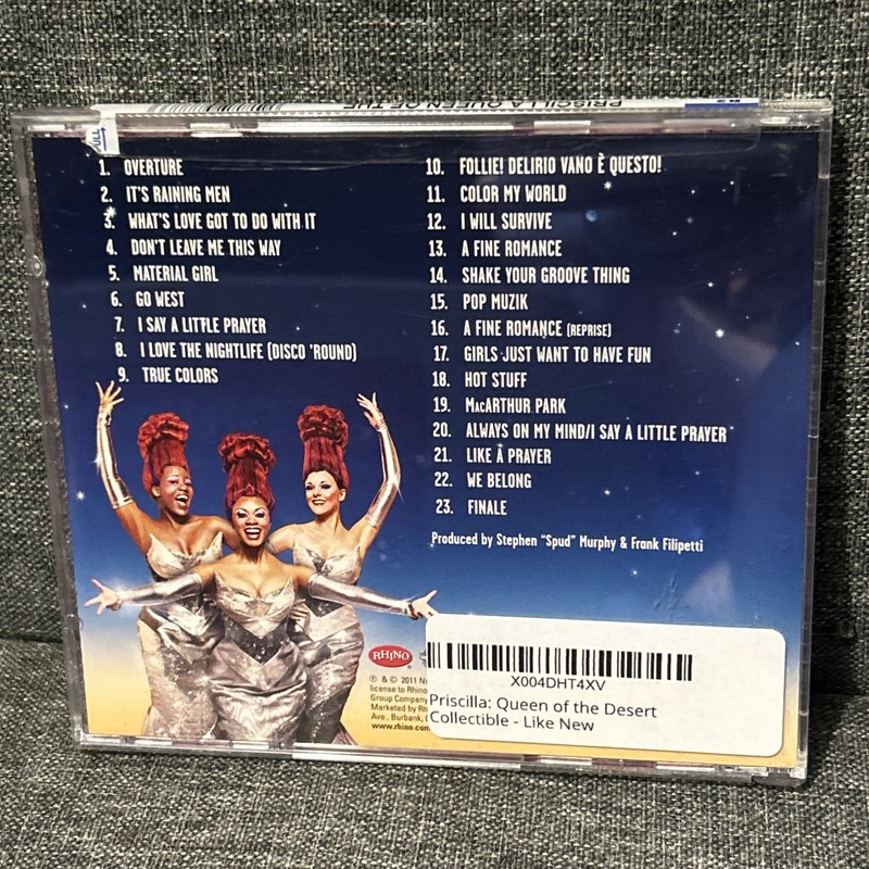 Priscilla: Queen Of The Desert The Musical Original Cast Recording CD Rhino Rare gallery