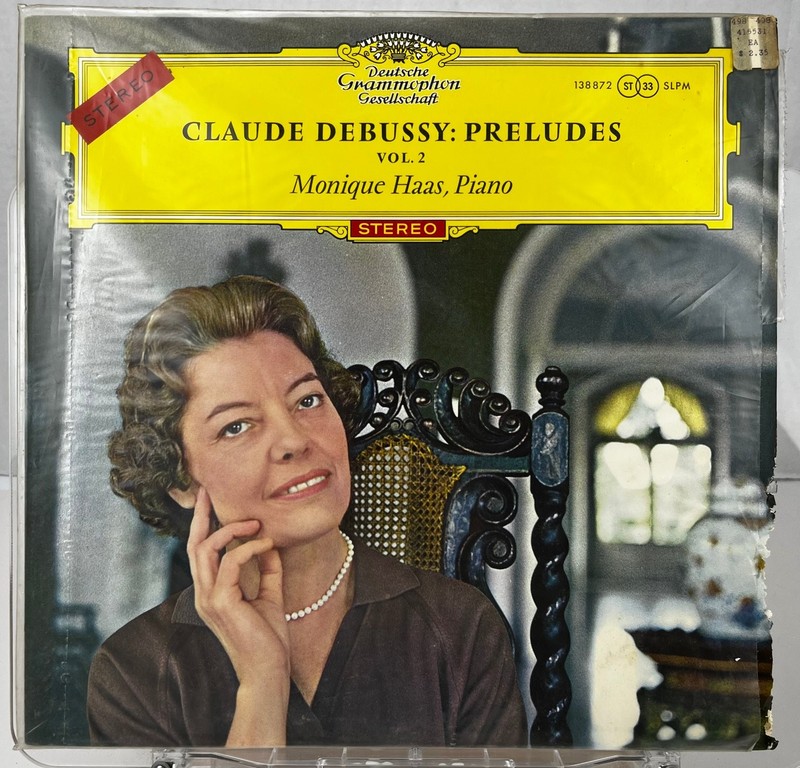 Claude Debussy – Preludes Vol.2 LP Record 1964 Stereo Deutsche Grammophon
