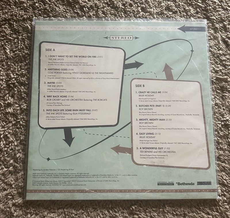 Fallout 3 Galaxy News Radio Vinyl Record (Coke Bottle Clear/Nuka Cola Bottle) gallery