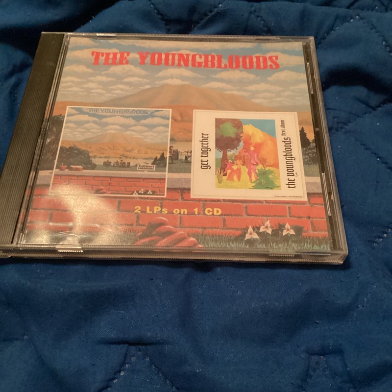 The Youngbloods – The Get Together/Elephant Mountain US One Way Twofer VG CD 💿
