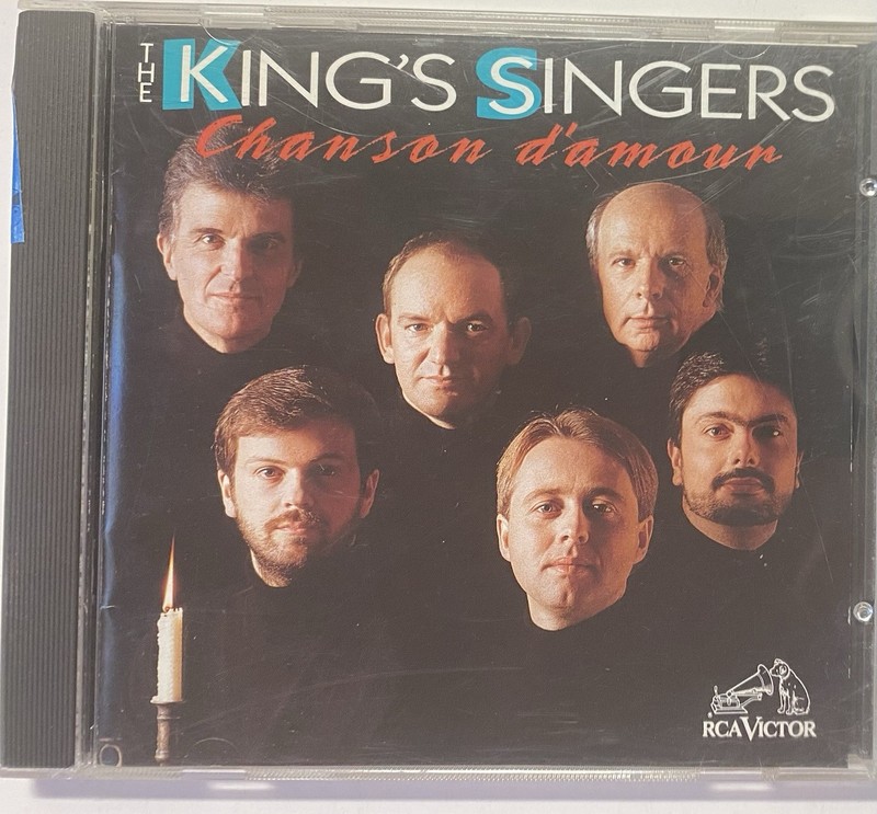 King’s Singers – Chason D’Amour – 21 Tracks – 61+ Mins – 1993 RCA Victor CD