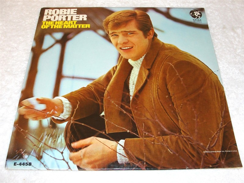 Robie Porter «The Heart of The Matter» 1968 Pop LP, SEALED!, Original MGM Press