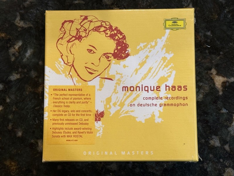 Monique Haas Complete Recordings CD Classical 2006 Deutsche Grammophon. SEALED