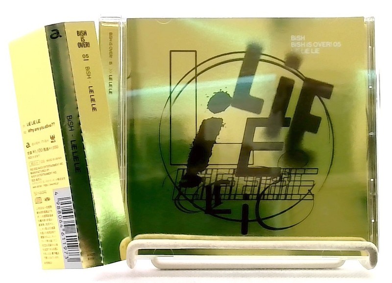 BiSH – Lie Lie Lie CD OBI Alternative Rock, J-pop Single JAPAN