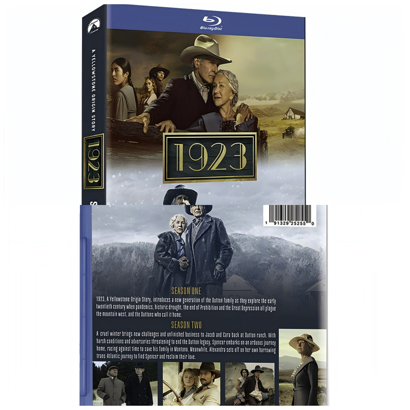 1923 -A Yellowstone Origin Story – The Complete All Season DVD Box Set