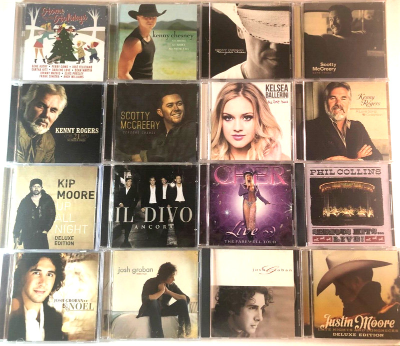 CD’s Pick Choose your own-Country, Rock, Rap, R&B and more-Combined S/H Lot #10