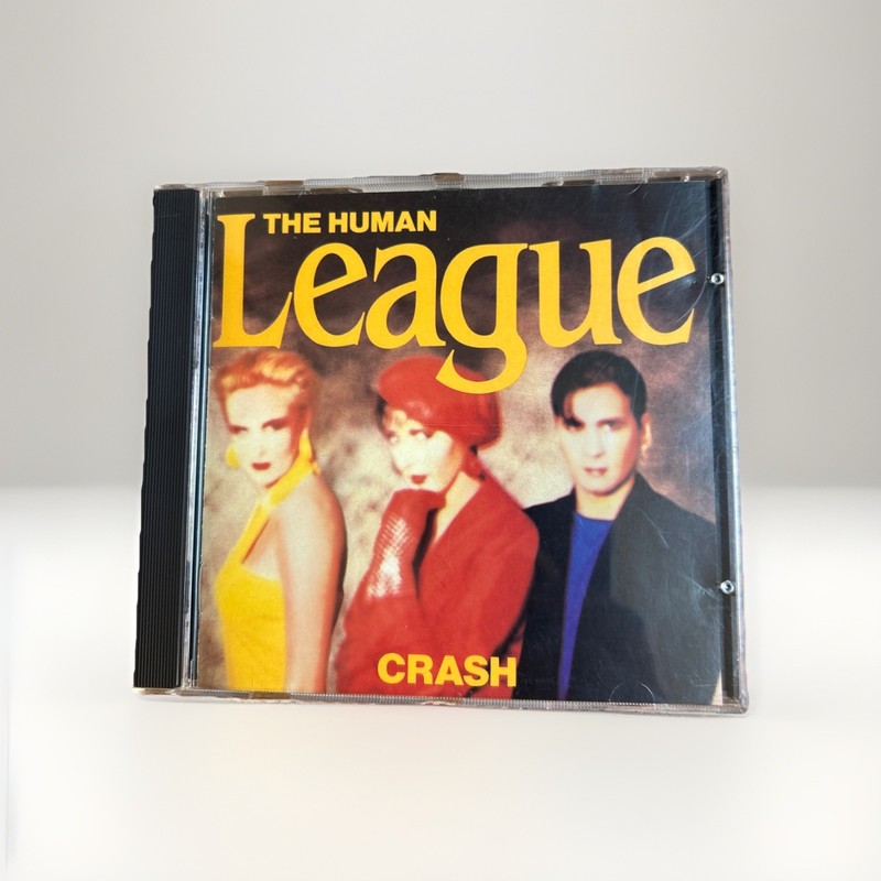 Human League Crash CD 1986 A&M Virgin Records Synth Pop New Wave Album Hits