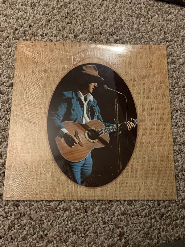 DON WILLIAMS – I Believe In You Vinyl 1980 MCA 5133 – VG++/VG+