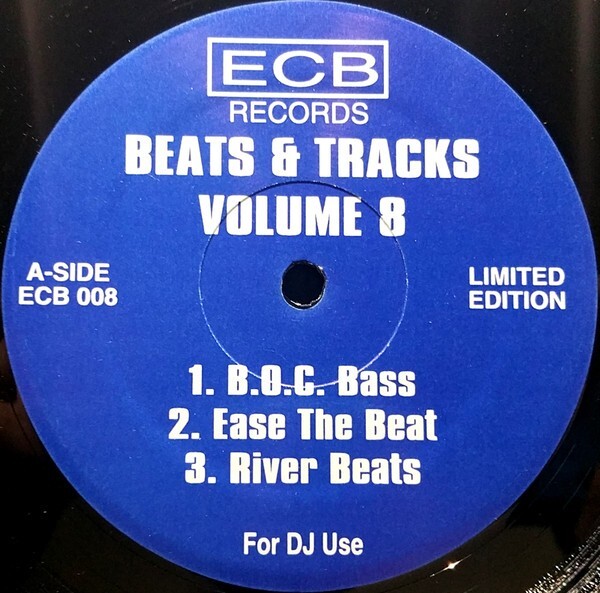 (NM) DJ Icey Beats & Tracks Volume 8 VINYL Record PHAT FL BREAKS LIMITED Edition