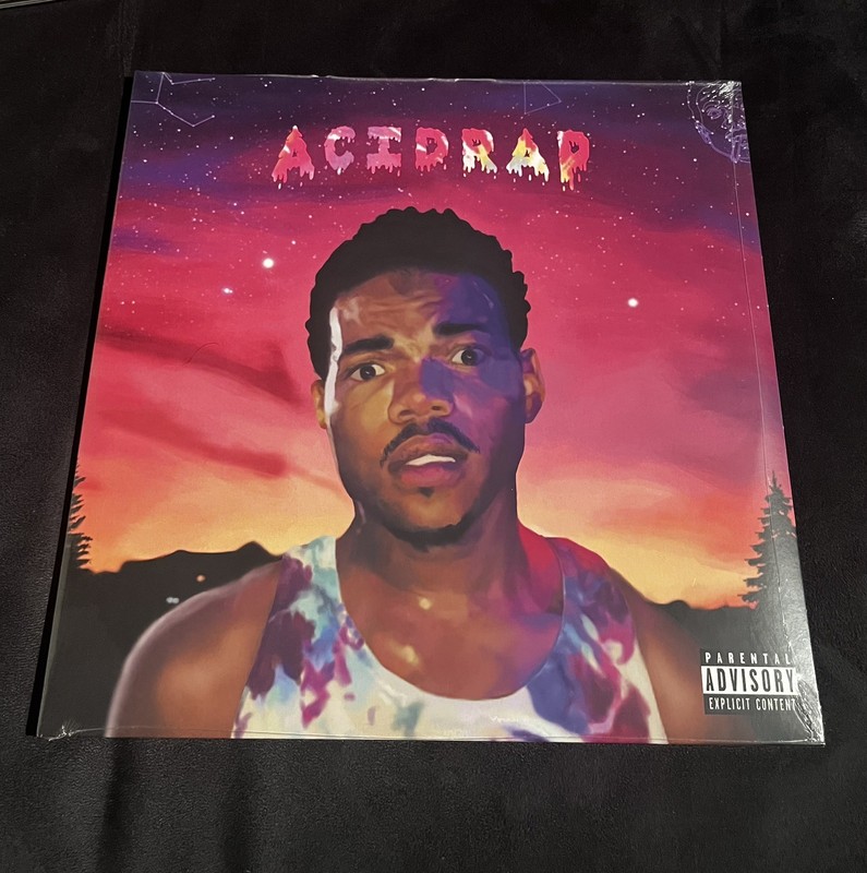 Chance The Rapper Acid Rap 2LP Purple/Blue Swirl Official 2019 Vinyl *Sealed*