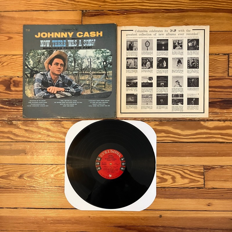 Johnny Cash: Now, There Was A Song! LP Vinyl US Columbia 6-Eye Mono VG+/VG