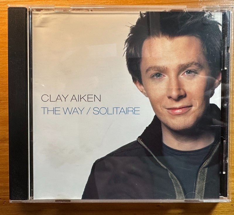 Clay Aiken,The Way/Solitaire [Singles] CD,2004, RCA Very Good Condition