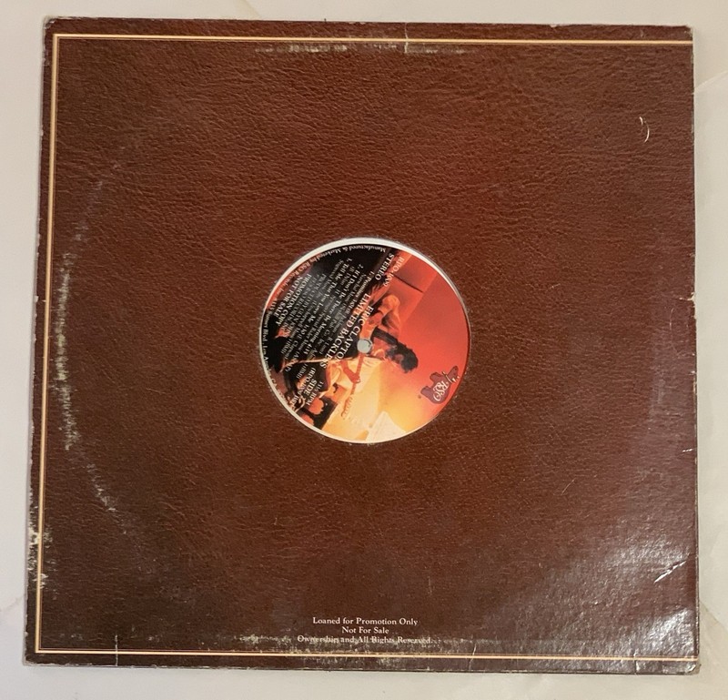 ERIC CLAPTON - Backless Limited Edition White Vinyl LP Promo Copy EX/VG+ gallery