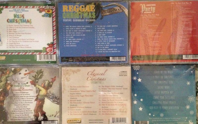 Lot of 9 Holiday, Christmas CDs, Over 200 Tracks, 13 Discs New, Legacy/Play 24/7 gallery
