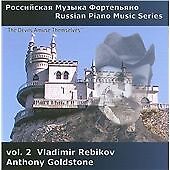 REBIKOV / GOLDSTONE - RUSSIAN PIANO MUSIC SERIES VOLUME 2 / NEW Audio CD
