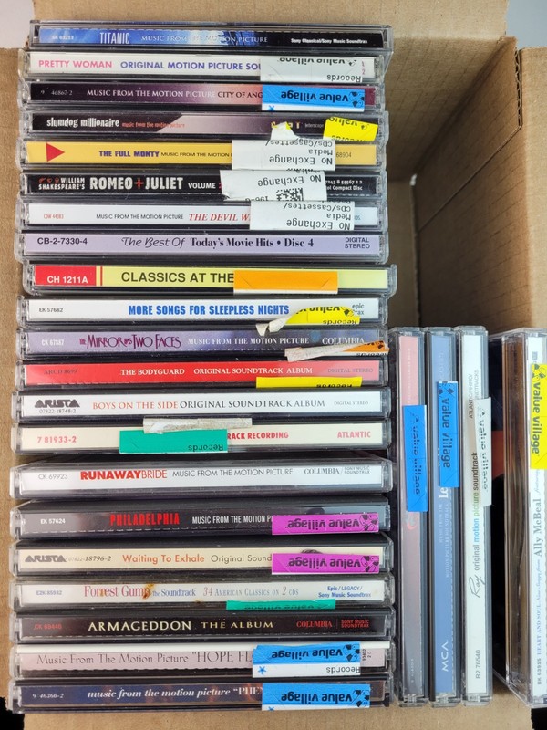 Lot Of 20+ Movie Soundtrack CDs TV Film Scores Musicals Disney Tarantino *AS IS* gallery