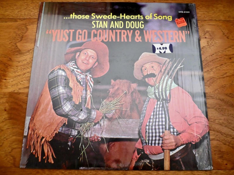 ♫ Stan and Doug Yust Go Country & Western ♫ 1971 Golden Crest Records Vinyl LP