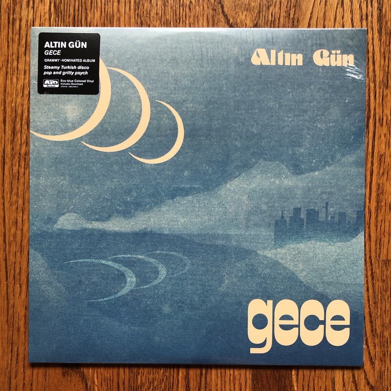 Altin Gün – Gece – Limited Summer Sky Wave – Eco Blue Colored Vinyl LP – New