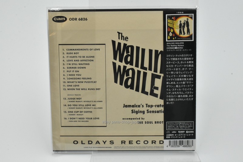 WAILING WAILERS-The Wailing Wailers-JAPAN CD Paper Sleeve gallery