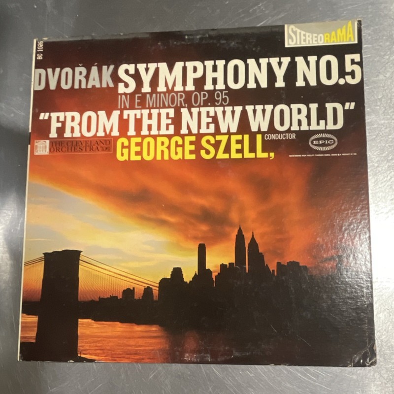 Dvořák Symphony No. 5 LP Szell Cleveland Orchestra Epic BC1026 12″ 33RPM Stereo