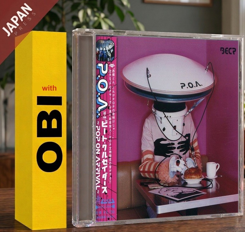 BEAT CRUSADERS – P.O.A.~POP ON ARRIVAL~ w/OBI CD Japan Import J-Pop