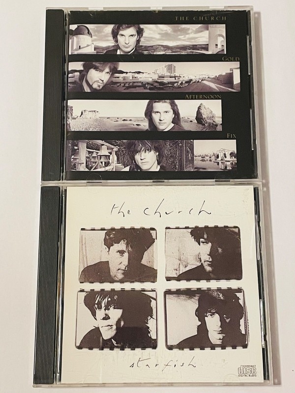 THE CHURCH Gold Afternoon Fix CD +BONUS Starfish CD Reptile Under Milky Way 80’s