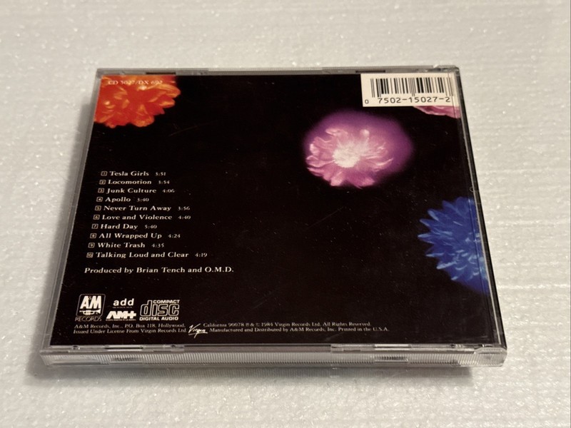 [JAPAN] OMD ORCHESTRAL MANOEUVRES IN THE DARK JUNK CULTURE [1984] CD TESLA GIRLS gallery