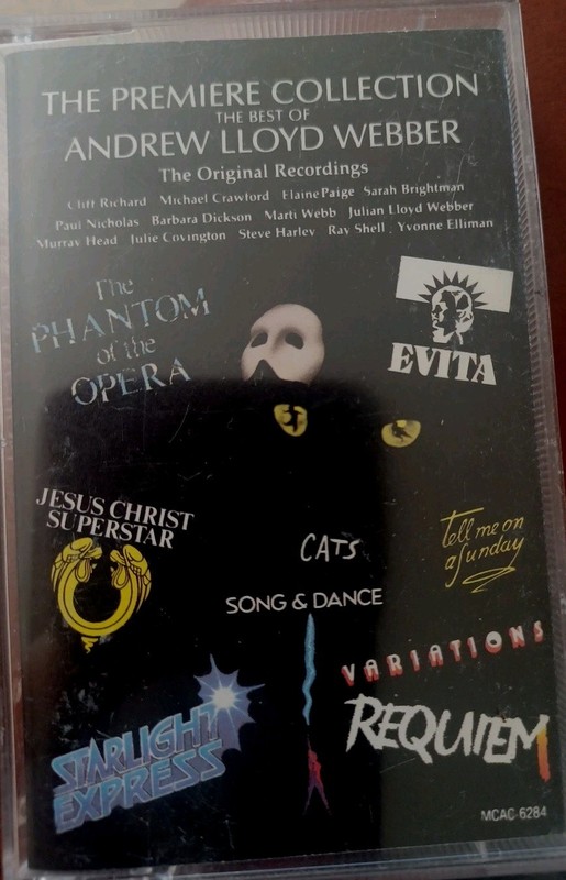 The Premiere Collection (The Best Of Andrew Lloyd Webber) (Cassette, 1988)