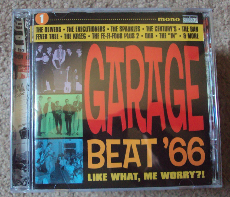 GARAGE BEAT ’66 VOL. 1: LIKE WHAT, ME WORRY? comp. CD Sundazed garage-rock mono