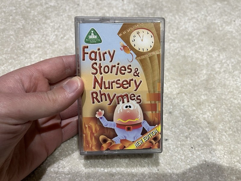 RARE: Early Learning Centre ELC Fairy Stories & Nursery Rhymes Cassette Tapes