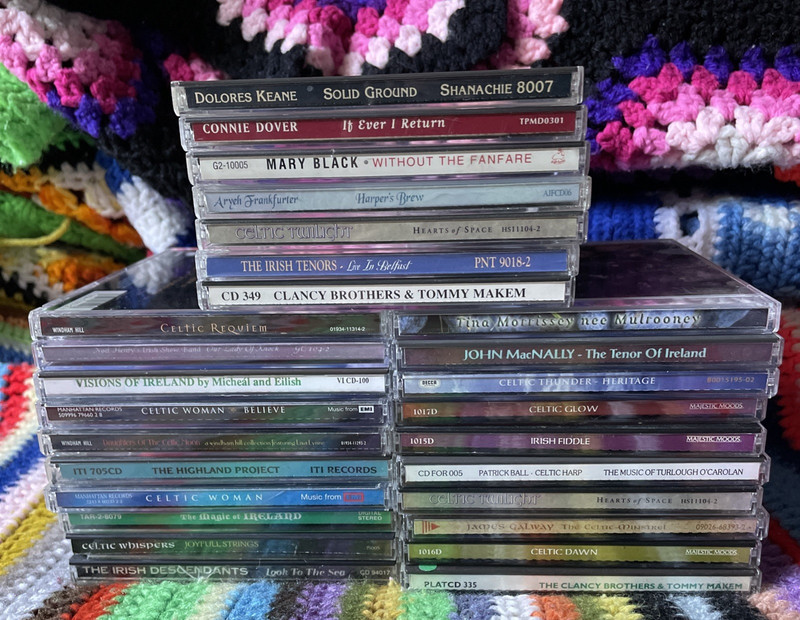IRISH CELTIC Music Lot of 27 CDs – Fiddle Music, James Galway, Traditional, MORE