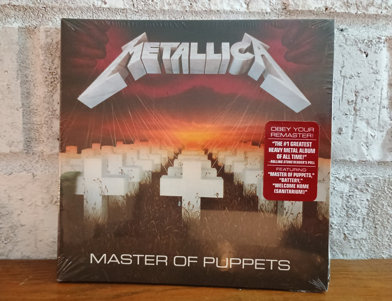 Metallica NEW SEALED CD – Master of Puppets – Blackened BLCKND005R-2