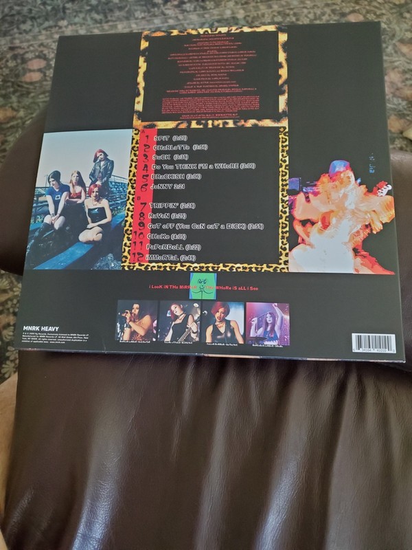 Spit by Kittie (Record, 2023) Silver Metallic Vinyl LP gallery