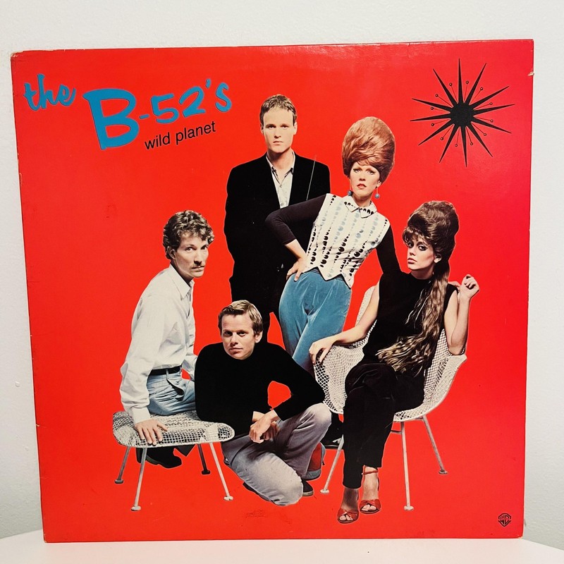The B-52’s Wild Planet 12″ Black Vinyl LP 1980 Warner USA New Wave Rock Vintage