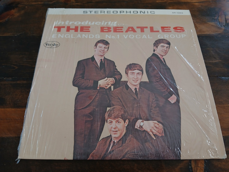 The Beatles vinyl LP Record «Introducing the Beatles» Vee Jay acceptable G-