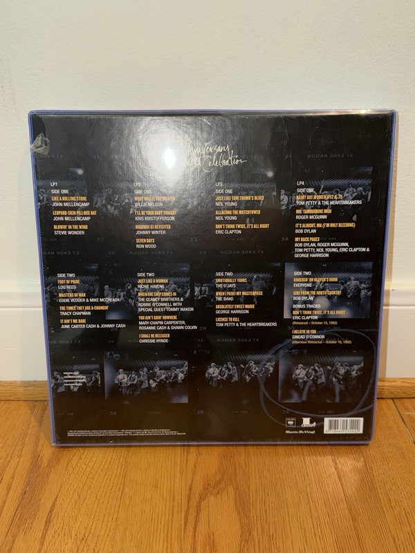 BOB DYLAN - 30th ANNIVERSARY CELEBRATION CONCERT DELUXE EDITION LP NEW! 4xLP SET gallery