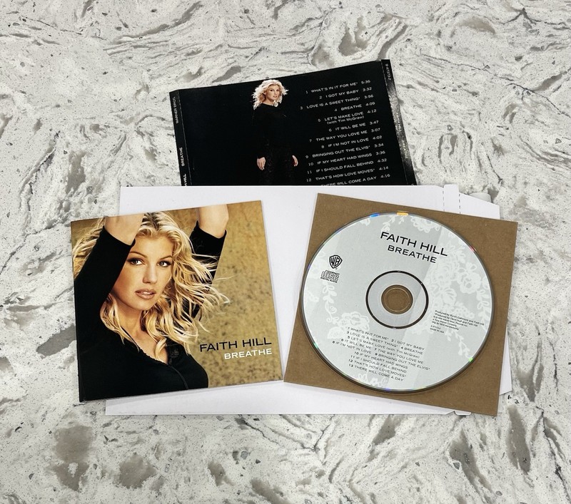 Faith Hill Breathe CD *No Jewel Case*