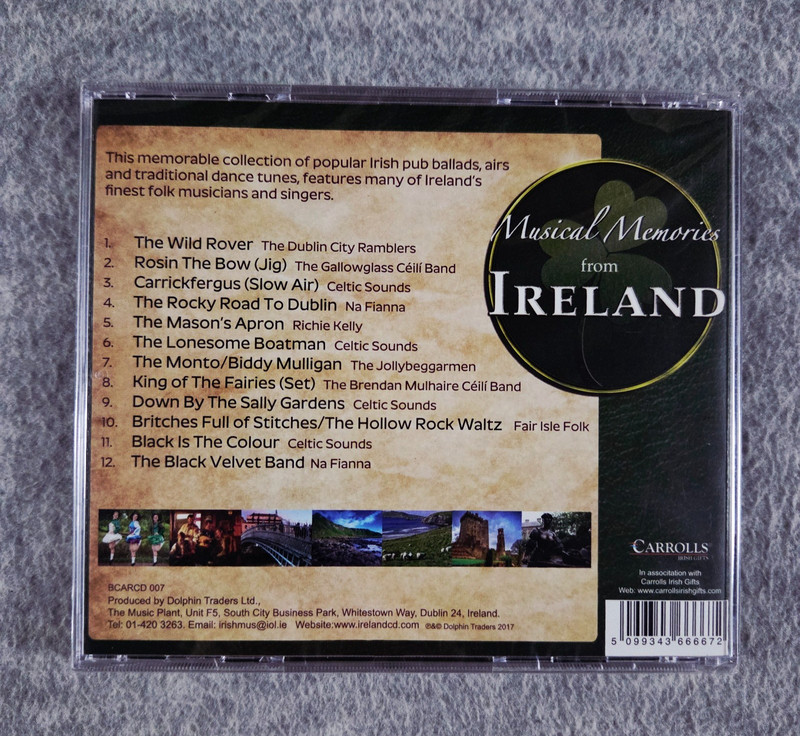 Musical Memories from Ireland CD 2017 Ireland Import NEW gallery