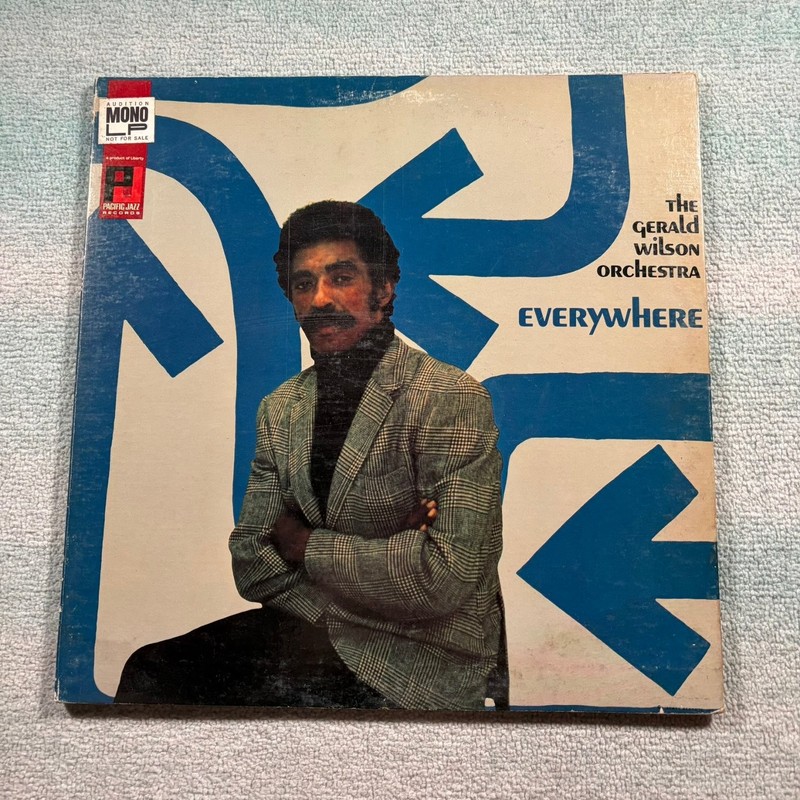 Gerald Wilson Orchestra – Everywhere LP 1968 Audition Mono Pacific Jazz 33 Promo