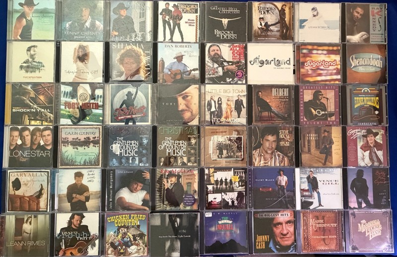 LOT-(48) Country Western/Americana CD #5 50s-90s Tritt/Toby/Cash/Chesney/Strait