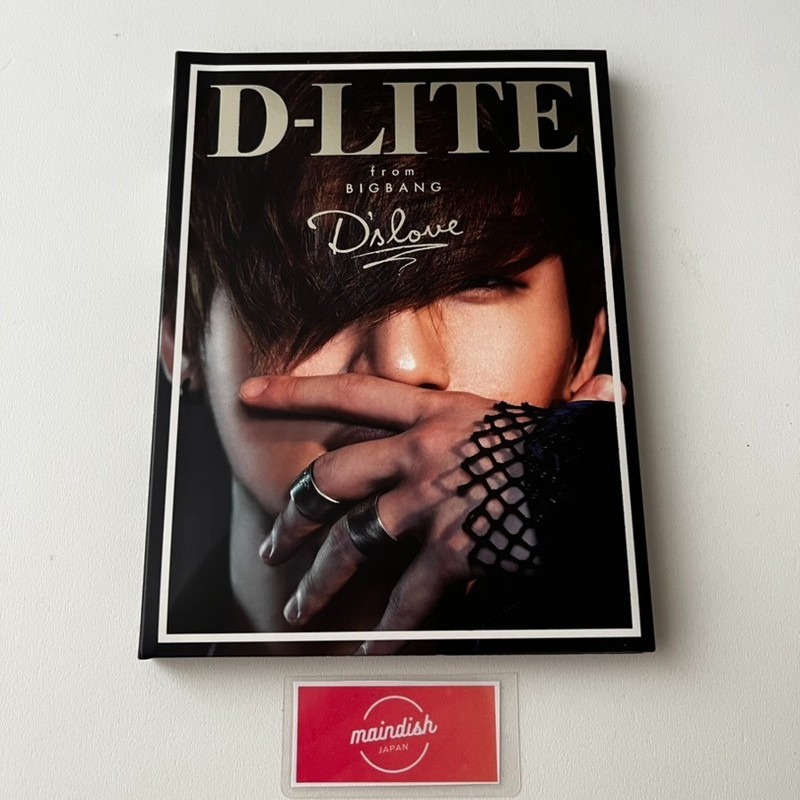 D-LITE from BIGBANG D’slove CD + DVD + Booklet Japan
