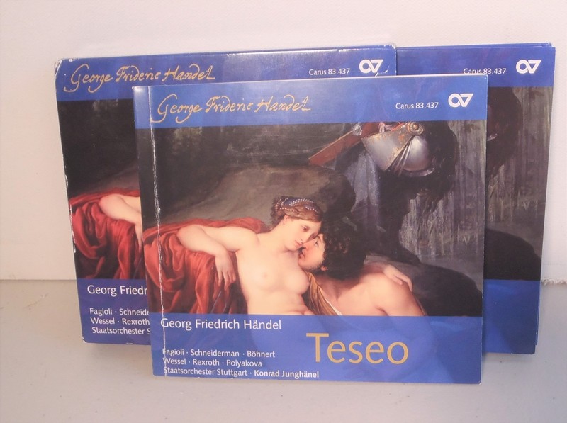 GEORGE FRIDERIC HANDEL KONRAD JUNGHANEL STAATSORCHESTER STUTTGART – Teseo – 3 CD