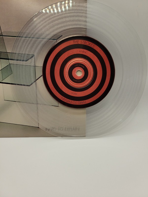 The Strokes-Hard to Explain 45 RMP Single 2002 Limited Edition Clear Vinyl