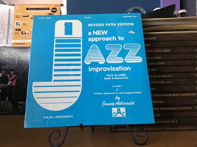 JAMEY AEBERSOLD, NEW APPROACH TO JAZZ IMPROVISATION VOL 1 - SEALED LP JA 2025