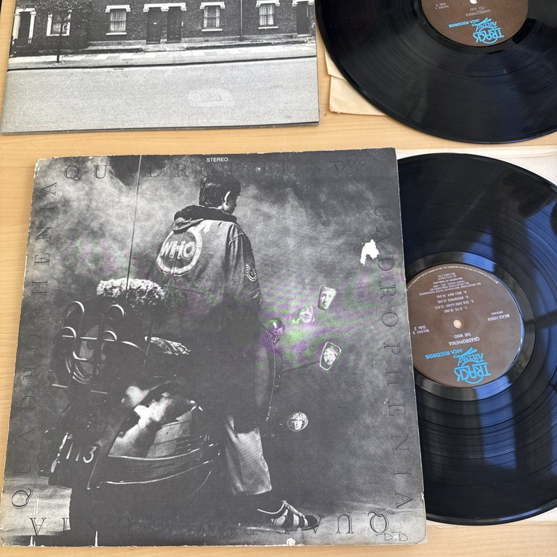1973 THE WHO «Quadrophenia» Vinyl US Press Original Includes 2LPs + Book!