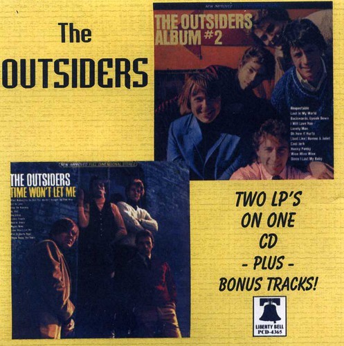 The Outsiders – Time Won’t Let Me / Number 2 [New CD]