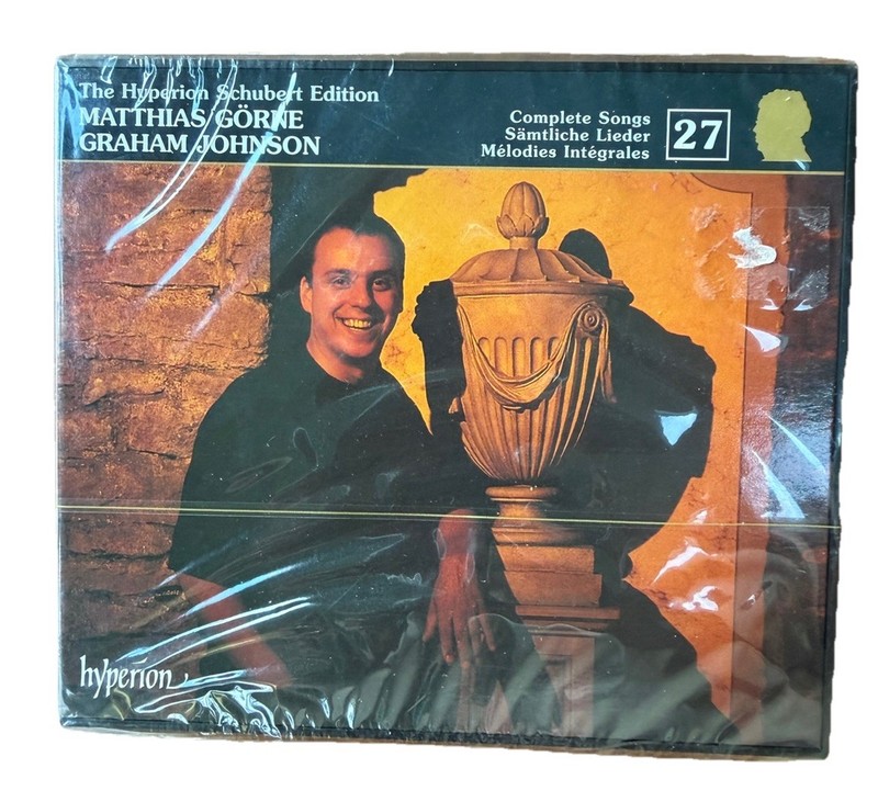 Complete Songs Vol. 27 Schlegel Settings by Matthias Goerne CD 1996 Hyperion NEW