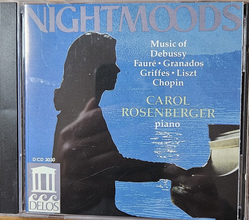 Carol Rosenberger – Night Moods (Delos D 154298 Music Club)