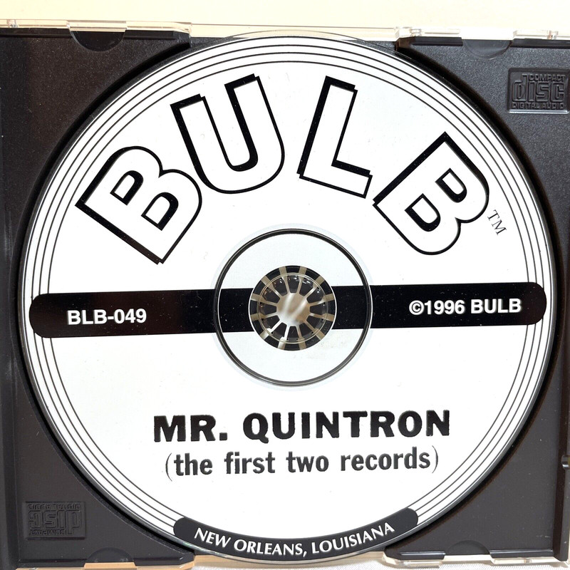 MR. QUINTRON: THE FIRST TWO RECORDS (1996) CD Alternative Rock, Experimental gallery
